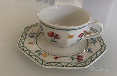 Servizio TE Villeroy & Boch tazze e piattini