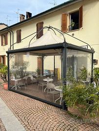 Elegante gazebo multiuso