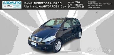 Mercedes A 180 Cdi Avantgarde 110 cv manuale