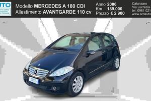 Mercedes A 180 Cdi Avantgarde 110 cv manuale