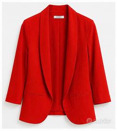 Blazer rosso Fracomina taglia M
