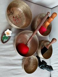 Campane tibetane set completo