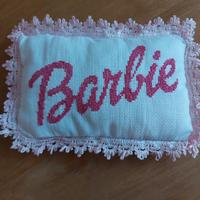 Cuscino Barbie fatto a mano