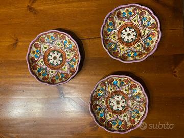 3 piatti da appendere