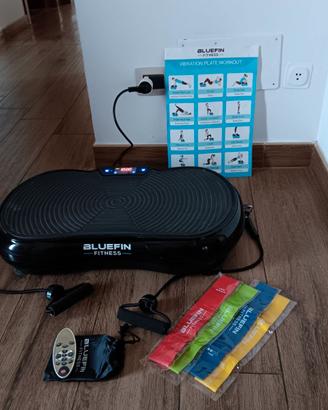 pedana vibrante fitness bluefin
