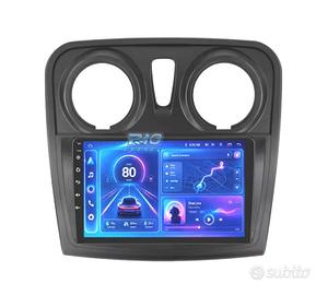 RADIO GPS 9'' ANDROID 13 RENAULT SANDERO 14-17 2 D