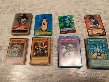 carte Yu-gi-oh e Dragon Ball