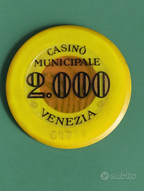Fiches Casino Municipale Venezia