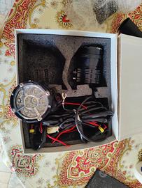 coppia fari frontali per moto e quad 
