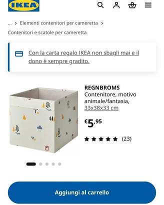 Contenitori Ikea per Kallax