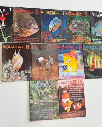 Rivsita Aquarium varie annate d’epoca dal 1975