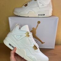 Nike Air Jordan 4 Sail Metallic Gold WMNS 42,5