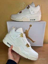 Nike Air Jordan 4 Sail Metallic Gold WMNS 42,5