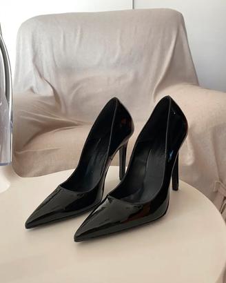 Scarpe decolleté nere vernice