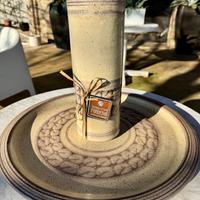 Piatto e vaso bottega del tornio