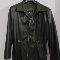 Giacca simil pelle donna