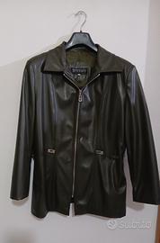 Giacca simil pelle donna