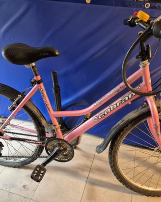 bici ragazza 10-16 anni Cobran Rosa taglia S