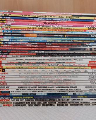 MUZIK MAGAZINE + CDS LOTS
