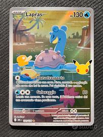 Pokémon Lapras 131 30th Anniversary Near Mint ITA