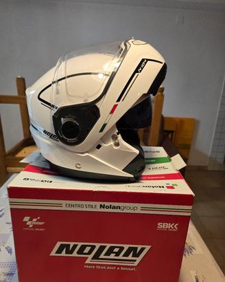 casco Nolan N104 Evo Storm N-com