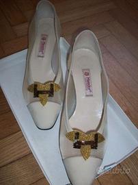 scarpe camoscio e rete tg 38