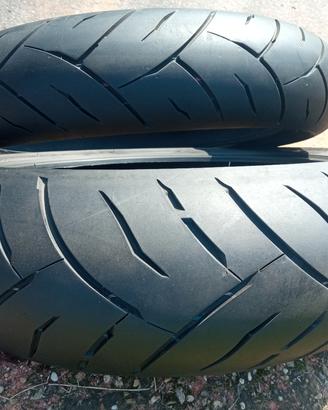 2 treni gomme stradali 120/180 + 120/190