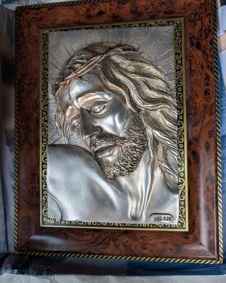 Splendido e suggestivo quadro religioso vintage