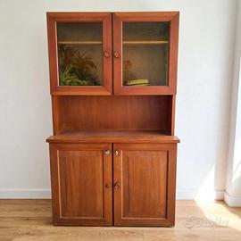 Credenza rustina in larice - 2 corpi