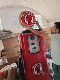 pompa carburante vintage 