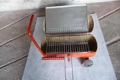 barbecue a carbonella o legna x carne alla brace