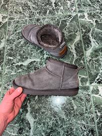UGG Classic Ultra Mini grigio taglia 38 stivaletti