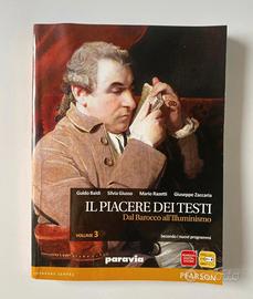 Libro "Il piacere dei testi.”