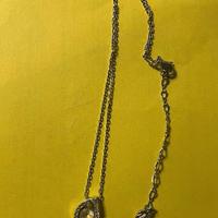 Catenina in metallo color argento