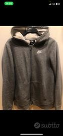 Felpa nike grigia