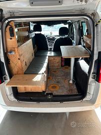 Allestimento camperizzazione Fiat Qubo 2^ serie