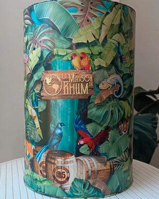 Scatola in Latta Tropicale - la Maison du Rhum