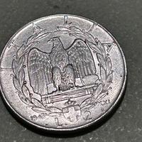 Moneta rara 2 lire 1943