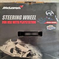 Volante McLaren con pedali per uso con playstation