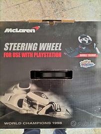 Volante McLaren con pedali per uso con playstation