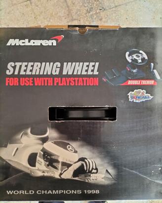 Volante McLaren con pedali per uso con playstation