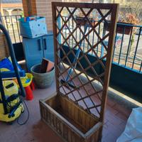 Fioriera Legno Media