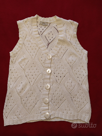 Gilet per donna in viscosa - Made in Italy