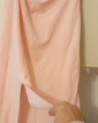 Vestito rosa pallido