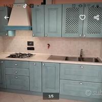 cucina senza fuochi vero legno 