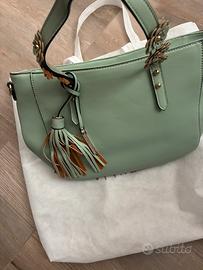 Borsa verde acqua