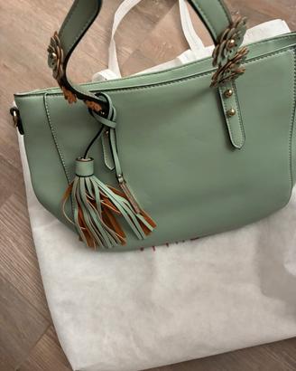Borsa verde acqua