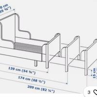 letto bambini allungabile ikea