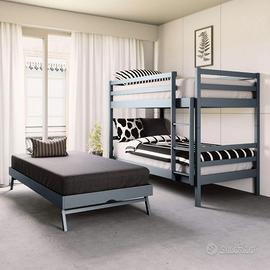 Letto a castello 3 posti