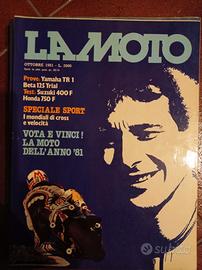Rivista LA MOTO numero 10 anno 1981
